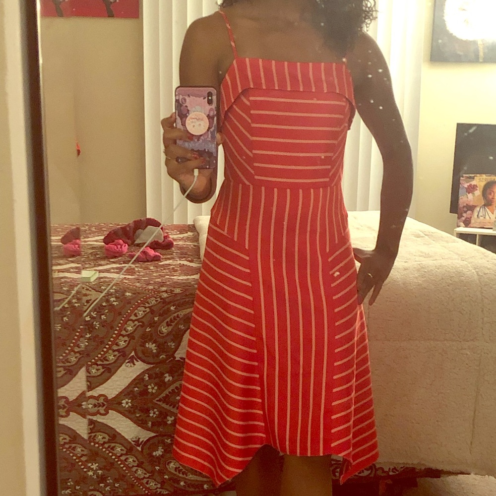 Red dress